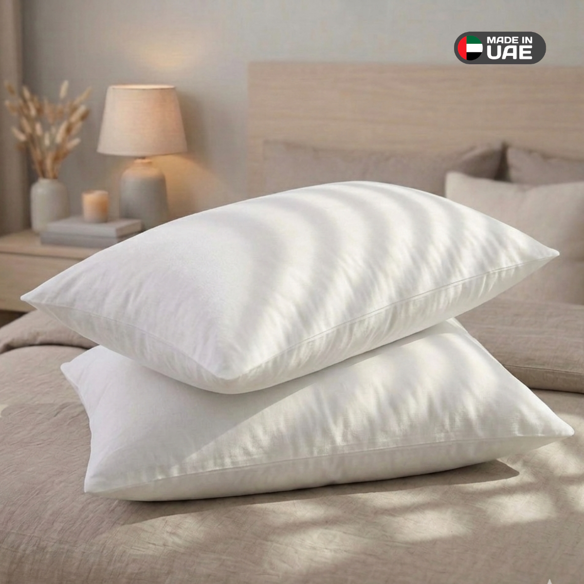Soft and Comfortable Pillow (Pack of 2) - 45 x 70 cm