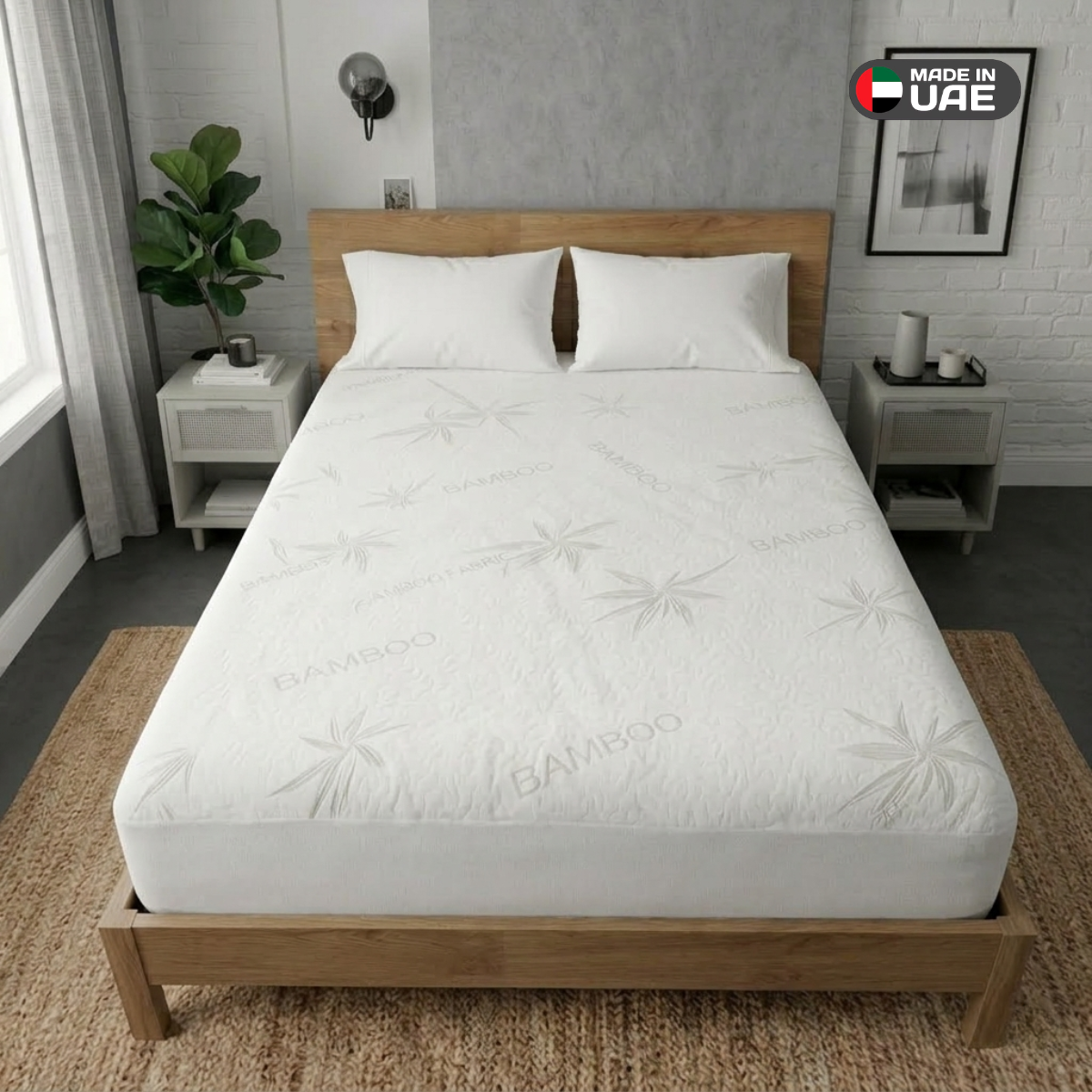 Waterproof Bamboo Mattress Protector