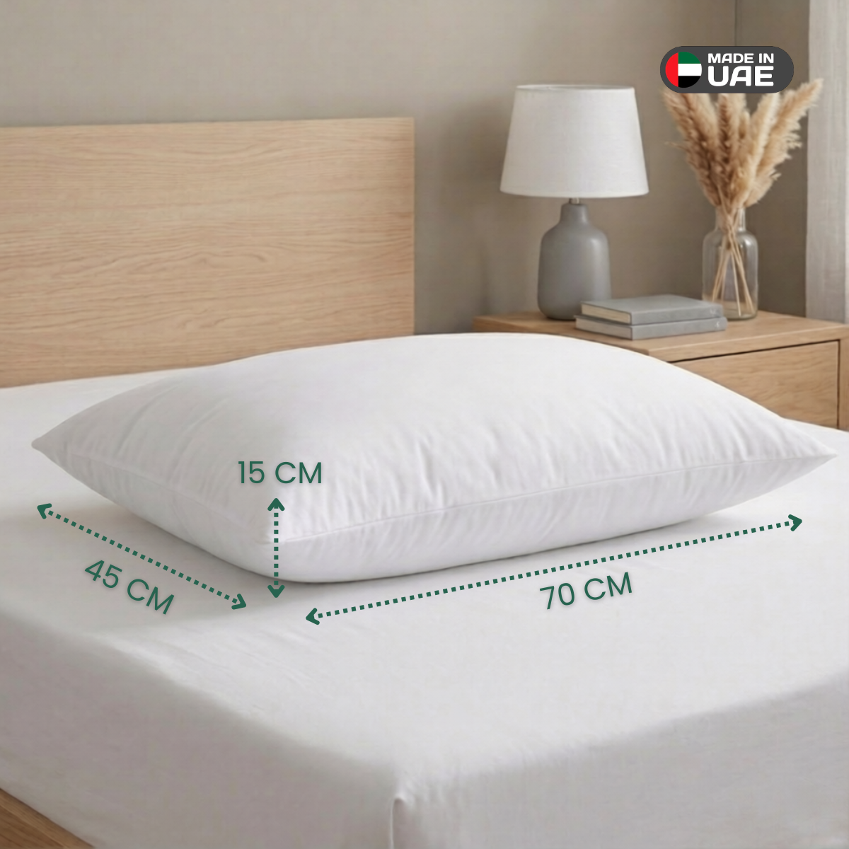 Soft and Comfortable Pillow (Pack of 2) - 45 x 70 cm