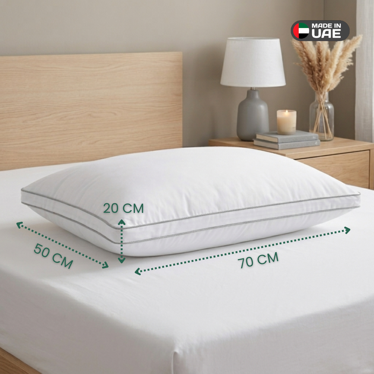 Cotton Box Pillow - 50x70 CM