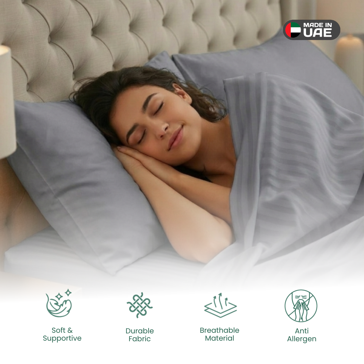 300TC Fitted Sheet Set