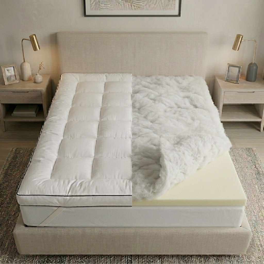Premium Cotton Mattress Topper - 90 GSM
